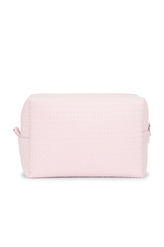 view 2 of 4 Snack Time Waffle Pouch in Peony