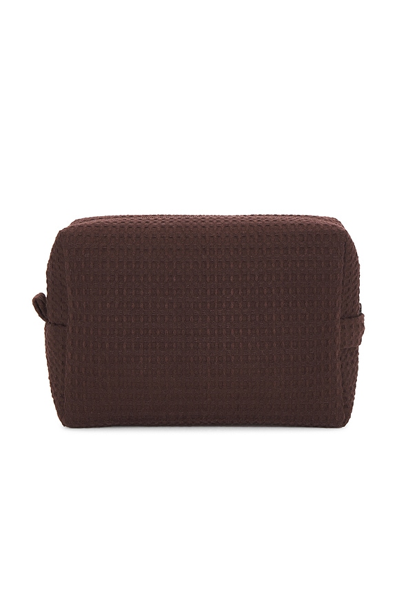 view 2 of 6 BOLSA WAFFLE POUCH in Chocolate
