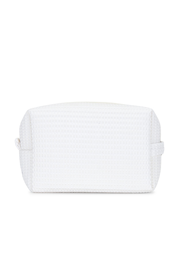 view 2 of 4 Palm Beach Waffle Pouch in Cloud