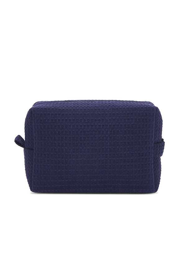 view 2 of 4 POCHETTE WAFFLE POUCH in Navy