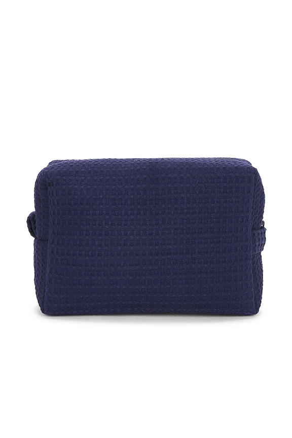 view 2 of 4 POCHETTE WAFFLE POUCH in Navy