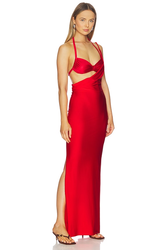 view 2 of 4 Neroli Dress in Red