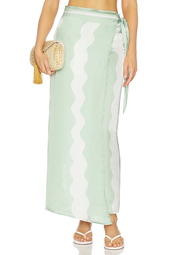 view 1 of 6 FALDA ENVOLVENTE CIEL in Green