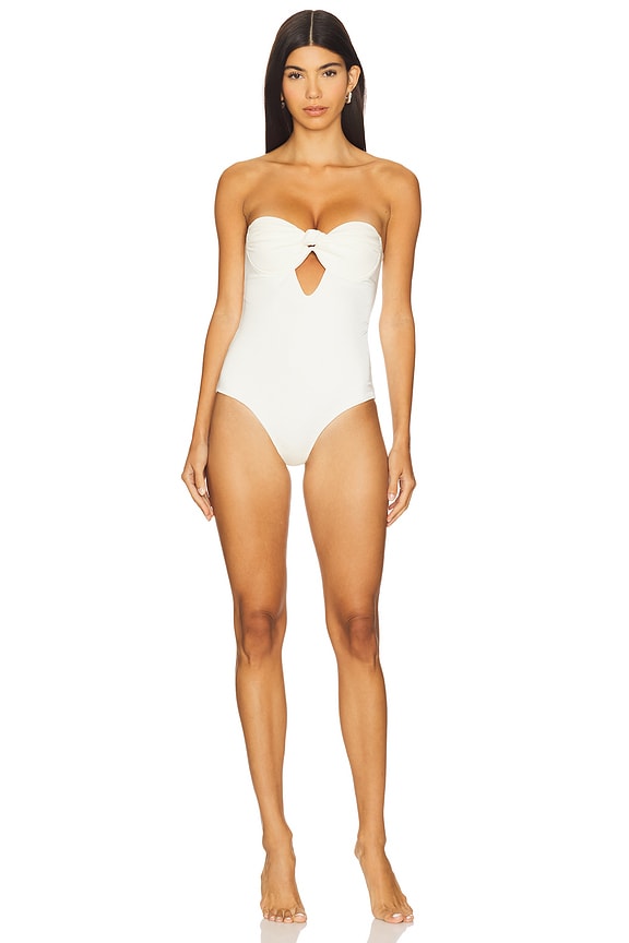 view 2 of 4 Kalon One Piece Swimsuit in Ivory