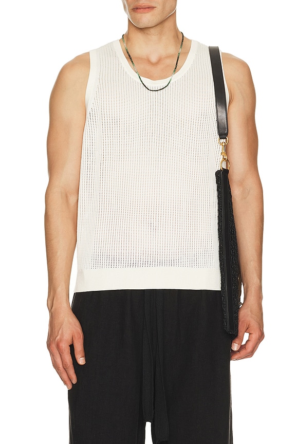 view 1 of 4 TOP SIN MANGAS in Sea Salt