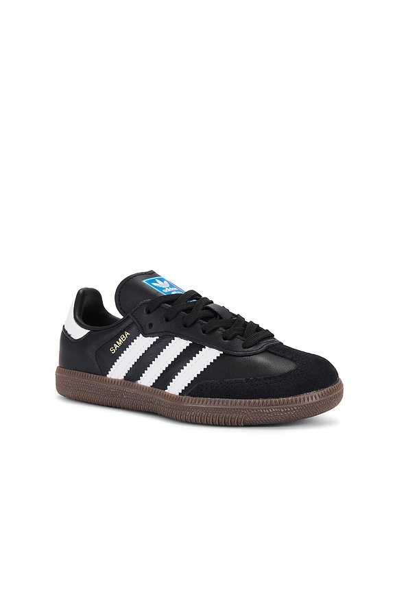 view 2 of 6 Kids Samba OG Sneaker in Black, White, & Gum