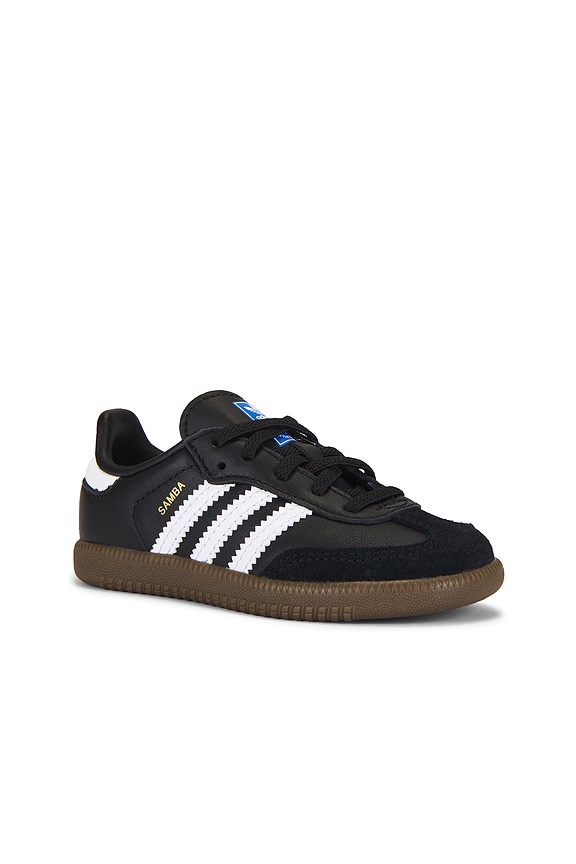 view 2 of 6 Toddler Samba OG Sneaker in Black, White, & Gum