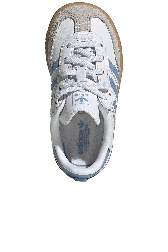 view 2 of 5 Toddler Samba Og Sneaker in White & Blue