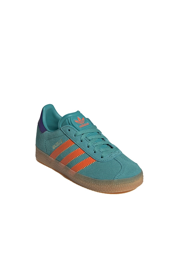 view 2 of 6 SNEAKERS GAZELLE in Pure Teal, Impact Orange & Collegiate Purple