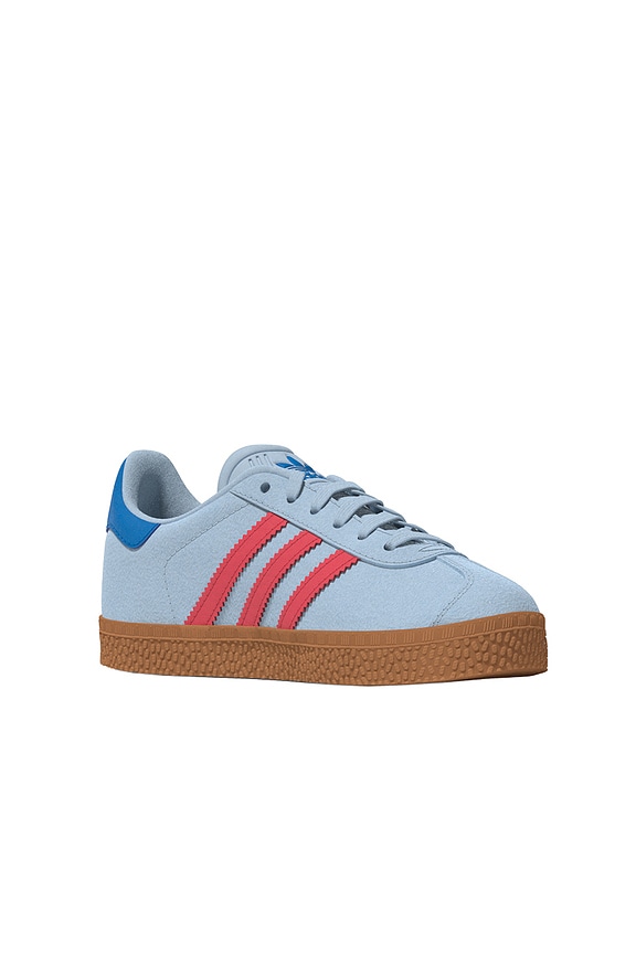 view 2 of 3 SNEAKERS GAZELLE in Crystal Sky, Semi Lucid Red & Bluebird
