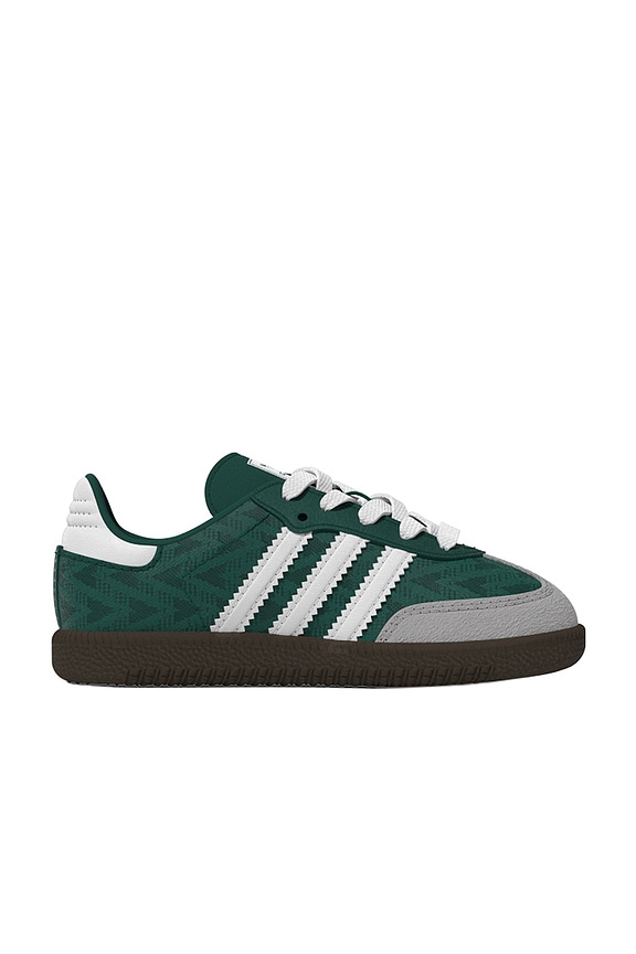 view 1 of 3 ZAPATILLA DEPORTIVA SAMBA OG in White, Collegiate Green & Gum 5