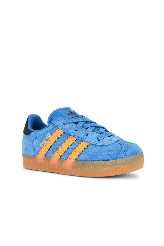 view 2 of 6 КРОССОВКИ GAZELLE in Focus Blue, Solar Orange, & Core Black