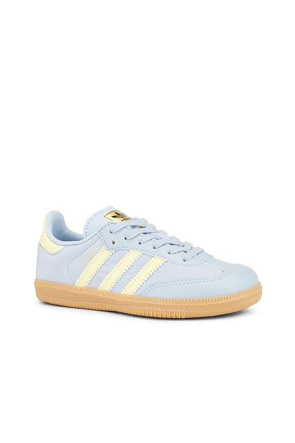 view 2 of 6 SNEAKERS SAMBA in Wonder Blue, Powder Yellow, & Gum