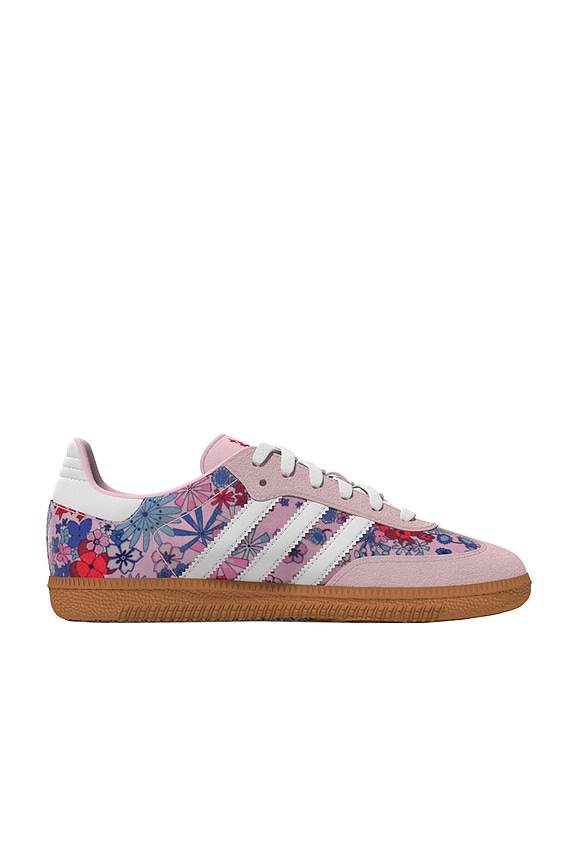 view 1 of 3 ZAPATILLA DEPORTIVA LIBERTY SAMBA OG in Clear Pink, White & Gum 3