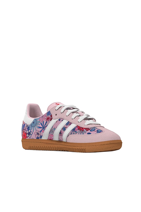 view 2 of 3 ZAPATILLA DEPORTIVA LIBERTY SAMBA OG in Clear Pink, White & Gum 3