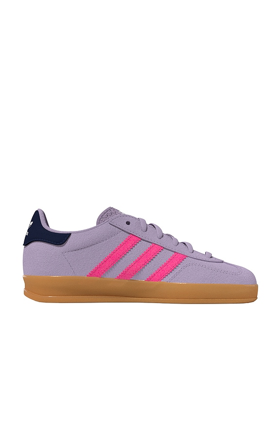 view 1 of 3 ZAPATILLA DEPORTIVA GAZELLE INDOOR in Powder Plum, Lucid Pink & Gum 2