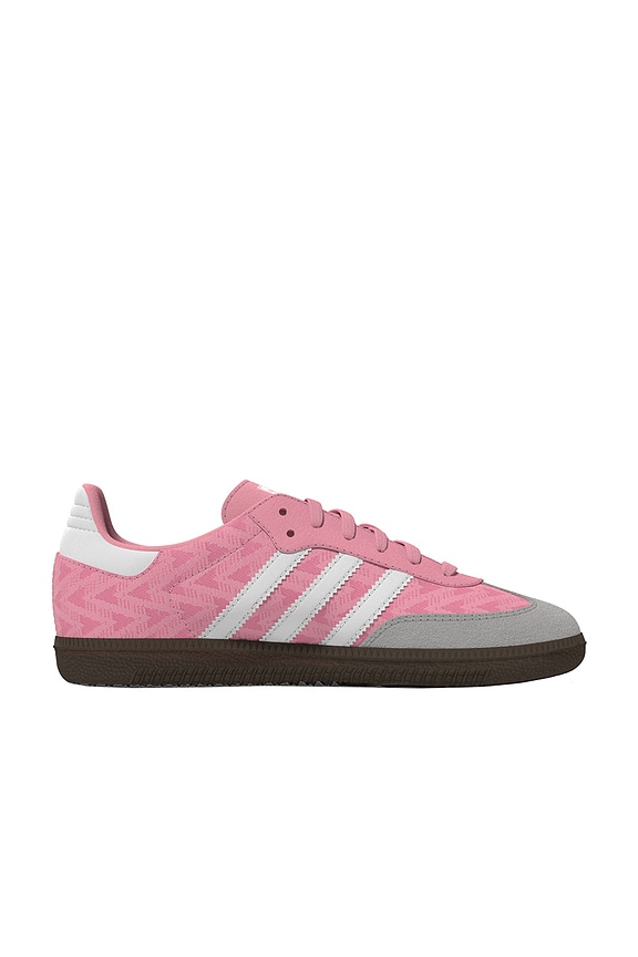 view 1 of 3 ZAPATILLA DEPORTIVA SAMBA OG in White, Light Pink & Gum 5