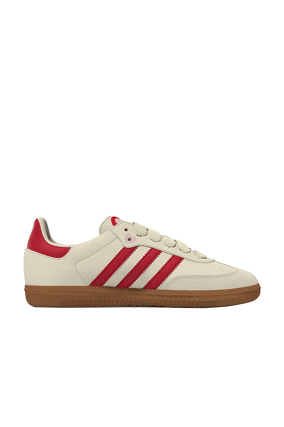 view 1 of 3 SNEAKERS VALENTINES DAY SAMBA OG in Cream White, Better Scarlet & Gum 3