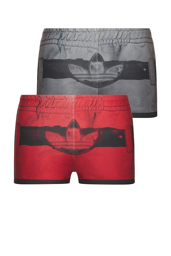 view 1 of 7 SHORT in Power Red