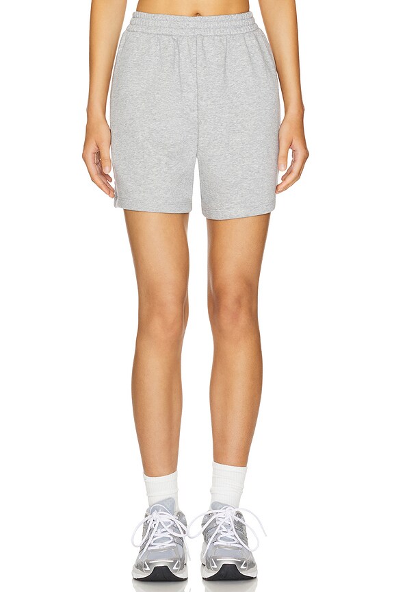 view 2 of 4 ESSENTIALS 프렌치 테리 숏츠 in Medium Grey Heather