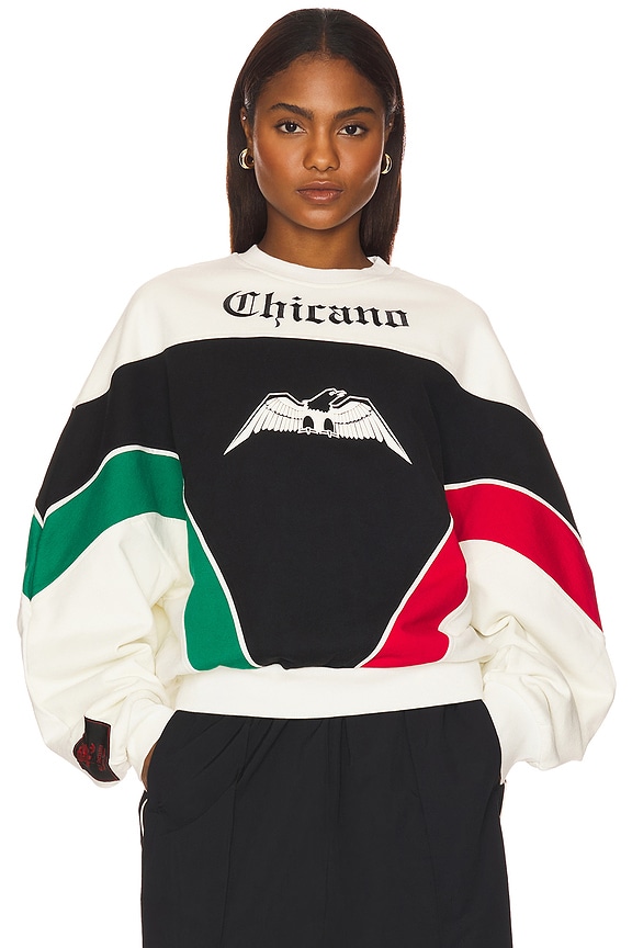 view 2 of 5 SUDADERA CHICANO in Off White