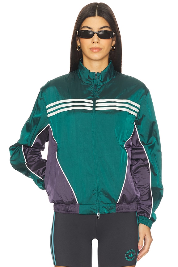 view 2 of 5 x Sporty & Rich Windbreaker in Wild Pine