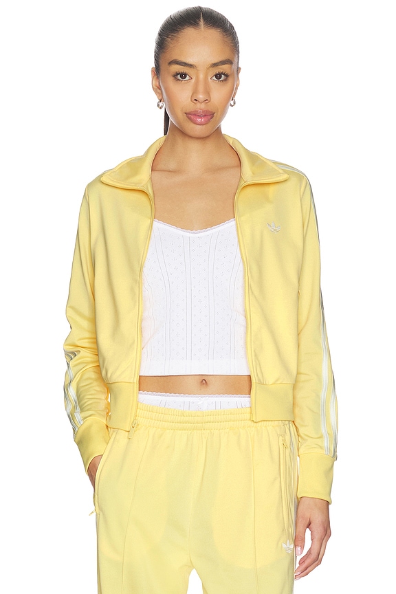 view 2 of 7 Firebird Classic Track Top in Orange Tint & Off White