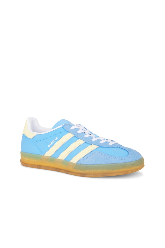 view 2 of 6 ZAPATILLA DEPORTIVA GAZELLE INDOOR in Semi Blue Burst, Almost Yellow, & White