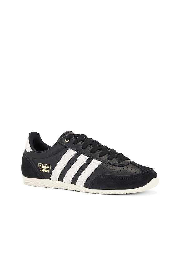 view 2 of 7 Japan Classic Sport Sneaker in Black, White, & Gold Metallic