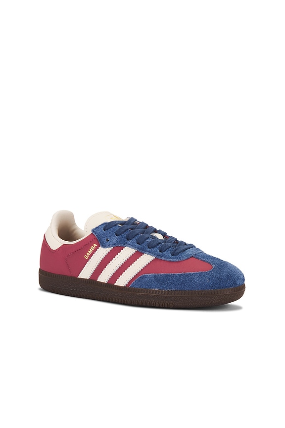 view 2 of 7 ZAPATILLA DEPORTIVA SAMBA OG W in Preloved Crimson, Cream White, & Preloved Ink