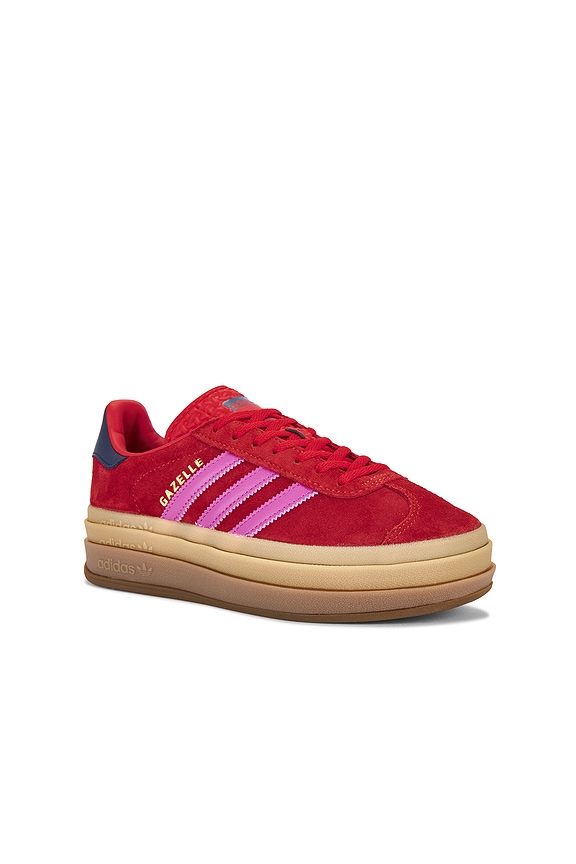 view 2 of 6 Gazelle Bold in Red, Semi Lucid Fuchsia, & Night Indigo