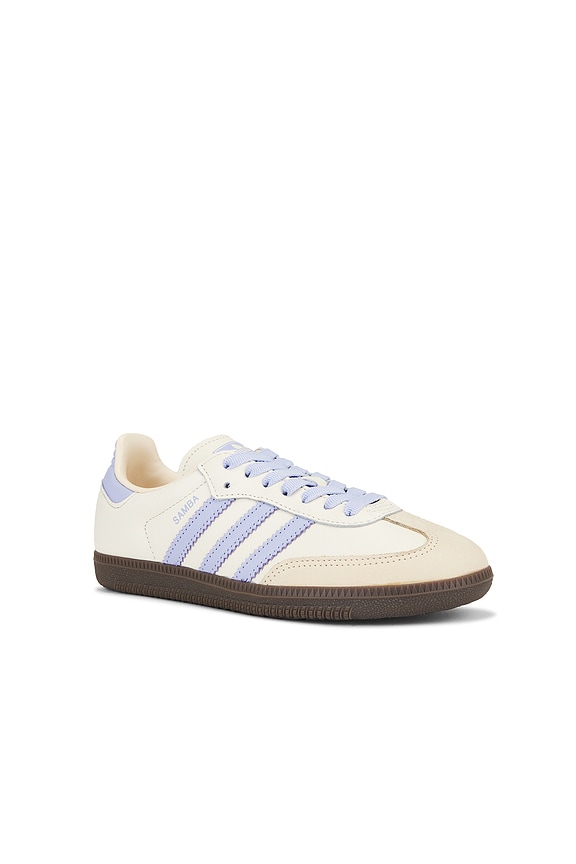 view 2 of 6 Samba OG in Cream White, Violet Tone, & Sand Strata