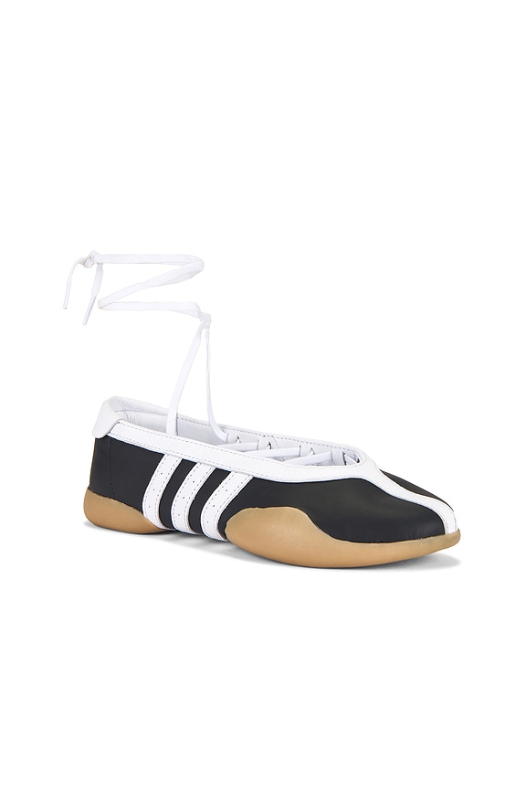 view 2 of 6 ZAPATILLAS DE BALLET TAEKWONDO MEI in Core Black, White, & Gum 3