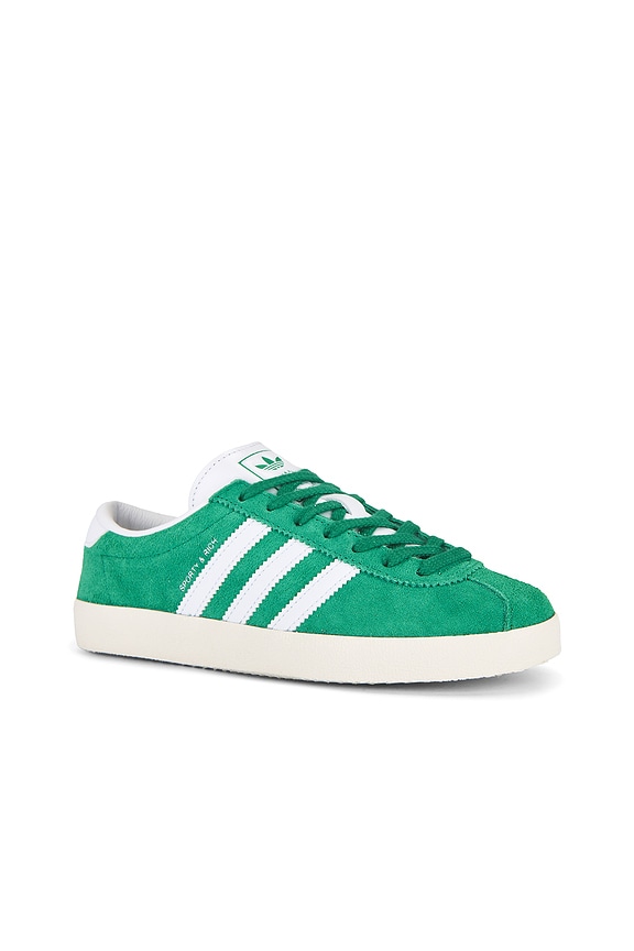 view 2 of 7 X Sporty & Rich Blanc Sneaker in Court Green, Cloud White, & Off White