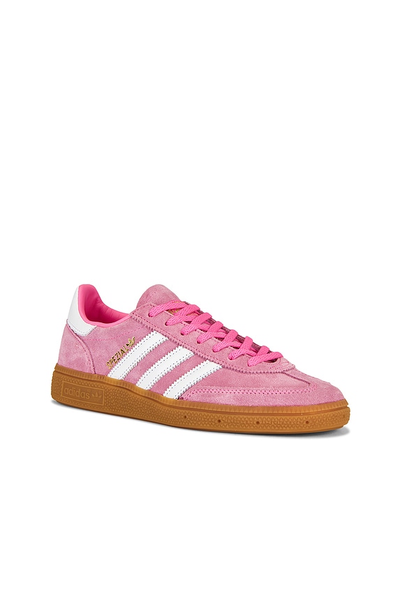 view 2 of 6 КРОССОВКИ HANDBALL SPEZIAL in Lucid Pink, Footwear White & Gold Metallic