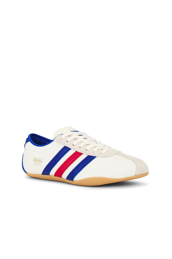 view 2 of 6 TOKYO スニーカー in Cream White, Royal Blue, & Gum
