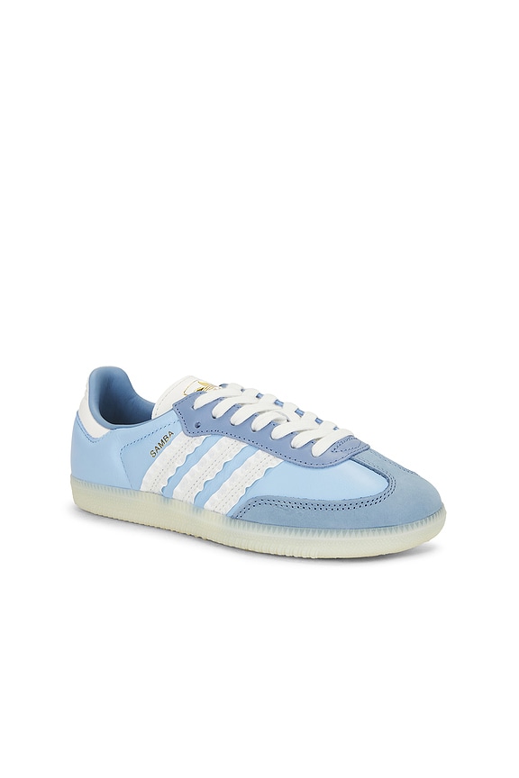 view 2 of 6 Samba OG W in Clear Sky, Tactile Blue & Off White