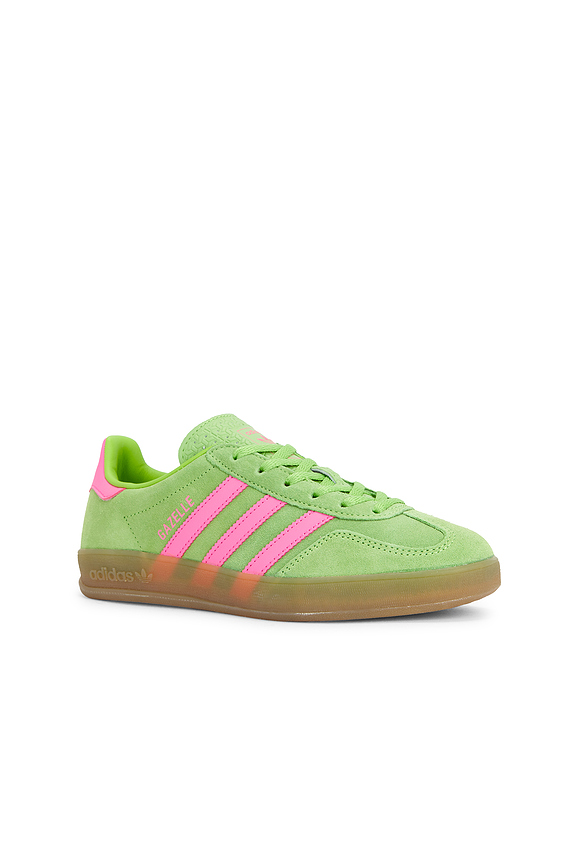 view 2 of 6 Gazelle Indoor in Semi Lucid Green, Lucid Pink & Gum 4