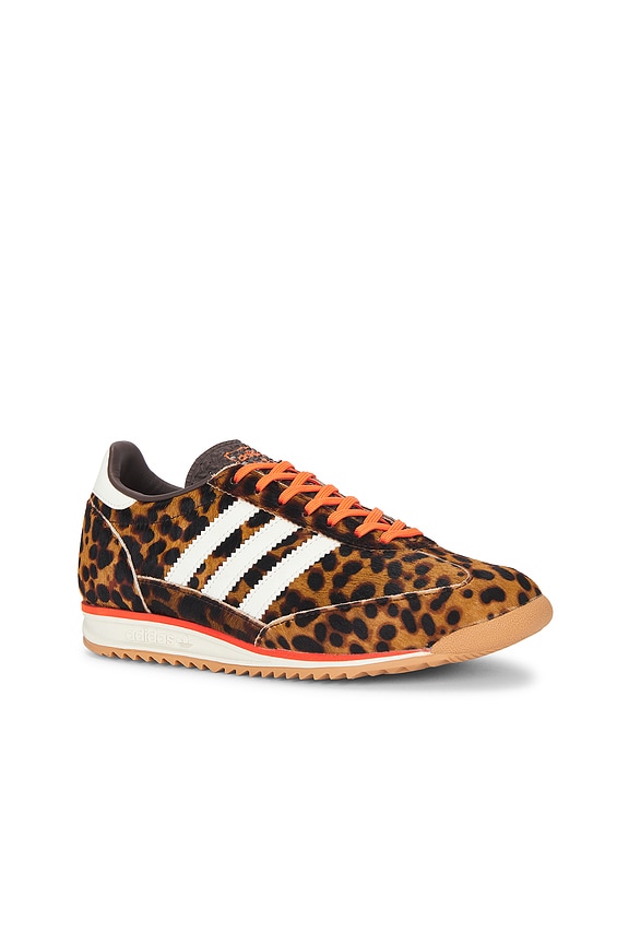view 2 of 6 ZAPATILLA DEPORTIVA SL 72 OG in Dark Brown, Off White & Semi-Impact Orange