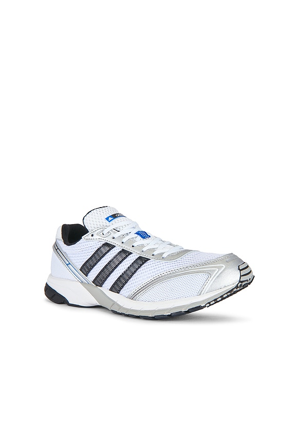view 2 of 6 ADIZERO ADIOS スニーカー in Footwear White, Hi-res Blue & Grey Five
