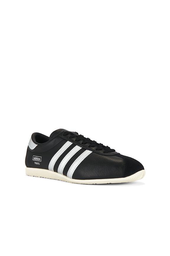 view 2 of 6 SNEAKERS PARIS in Core Black, Silver Metallic & Crew White