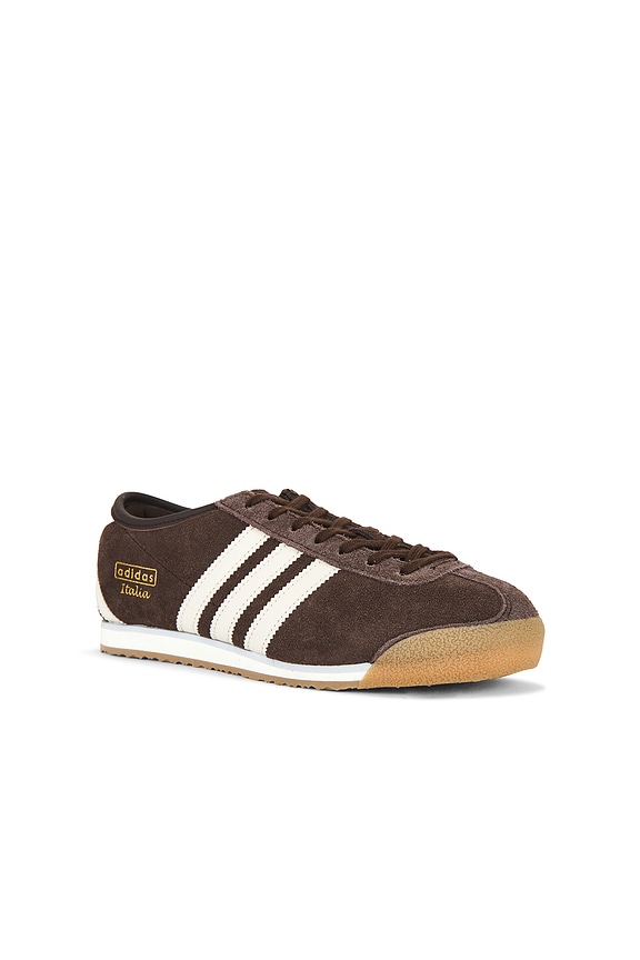 view 2 of 7 Italia 70s Sneaker in Dark Brown, Alumina & Gold Metallic
