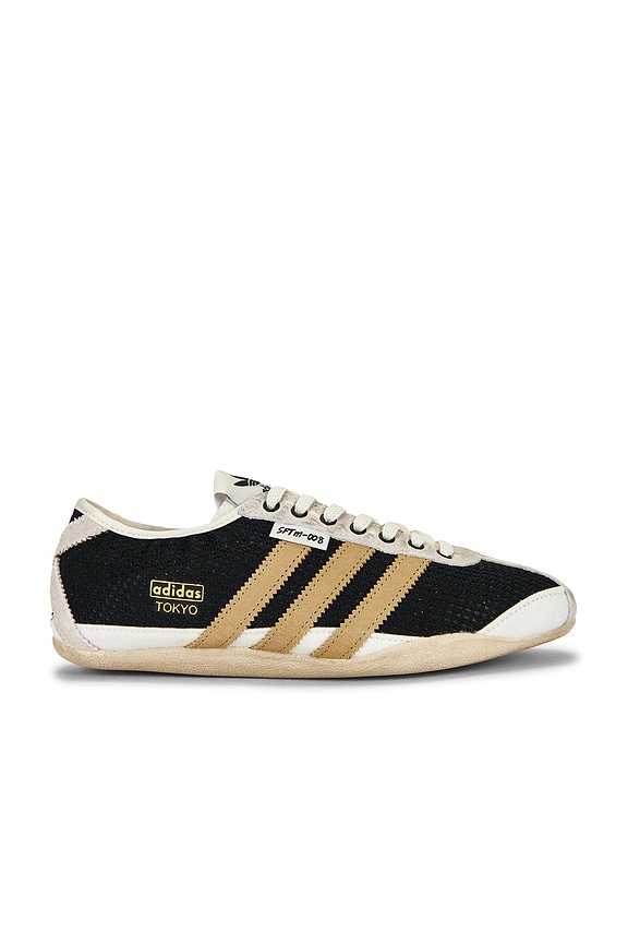 view 1 of 6 ZAPATILLA DEPORTIVA TOKYO in Core Black, Beige Tone & Gold Metallic