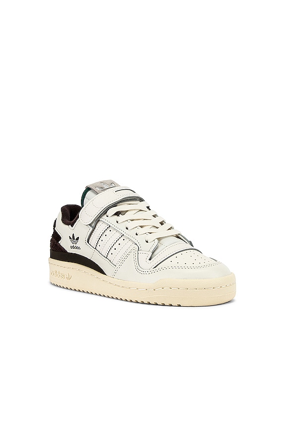 view 2 of 6 ZAPATILLA DEPORTIVA FORUM 84 LOW in Cream White, Collegiate Green, & Silver Met
