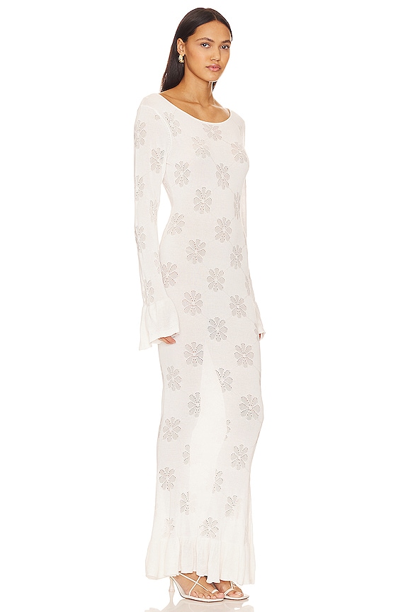 view 2 of 4 Rafaella Dress in Venetian White