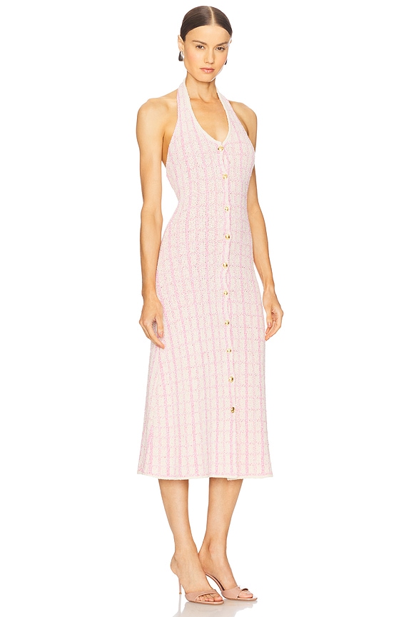 view 2 of 4 Bianca Halter Dress in Bon Bon Sequin