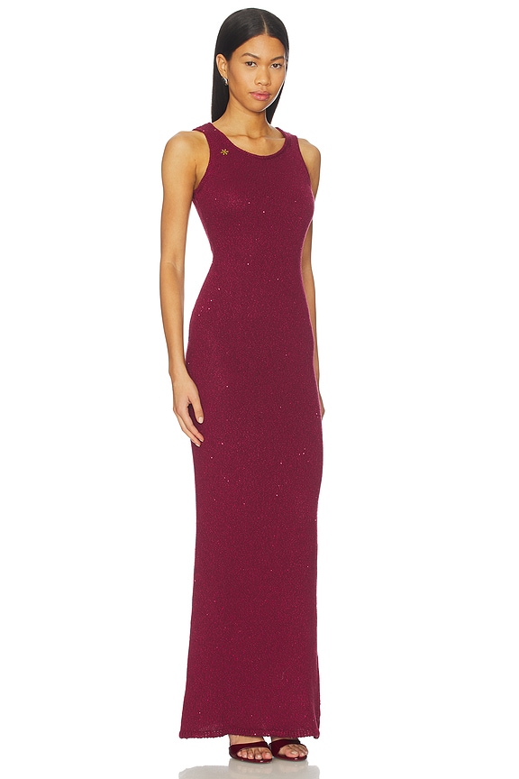 view 2 of 4 Natalia Dress in Port Sequin