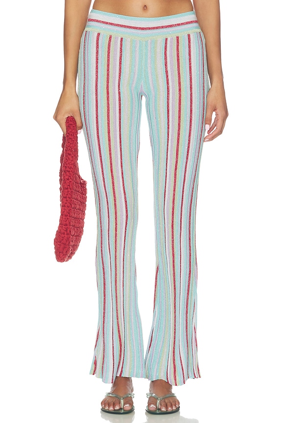 view 1 of 7 Maribel Pant in Multi Stripe