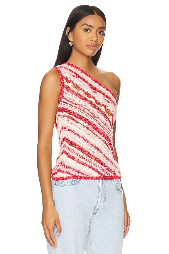 view 2 of 5 Eden Top - Rosetta Sequin in Rosetta Sequin