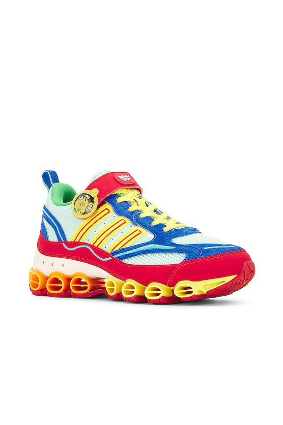 view 2 of 6 adidas Originals x Kerwin Frost Strap Microbounce in Multicolor, Yellow & Scarlet